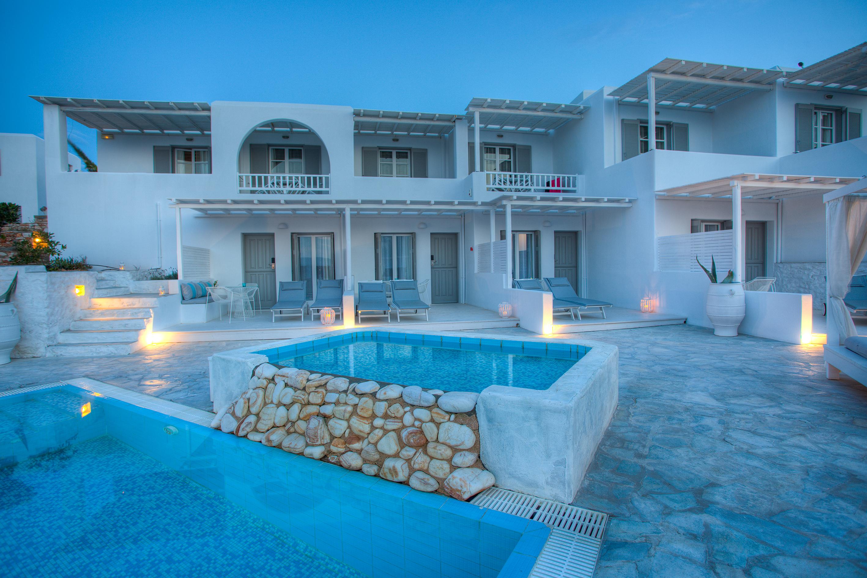 Andronis Minois Otel Parasporos Dış mekan fotoğraf